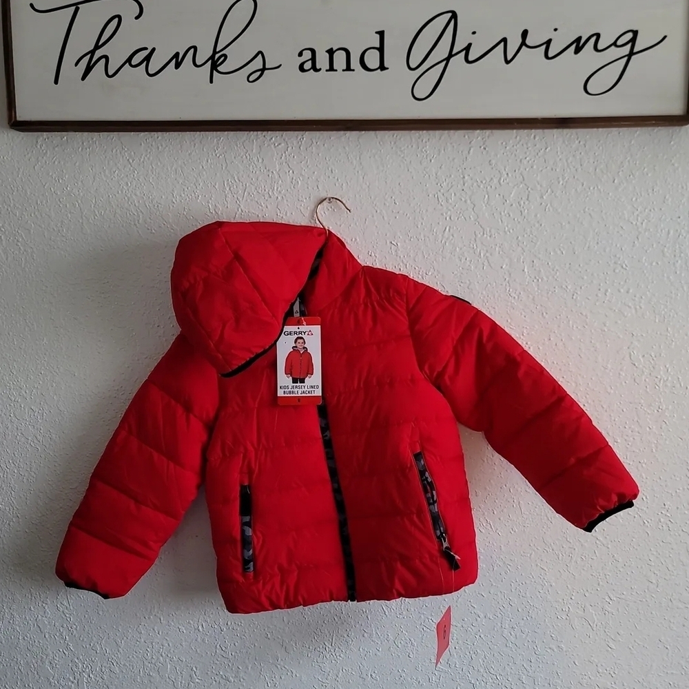 Gerry Weber Kids Red Puffer Jacket